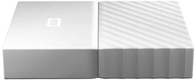 WD My Passport 2 TB extern hårddisk (vit)