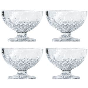 Aida, harvey glass/dessertskål 4st