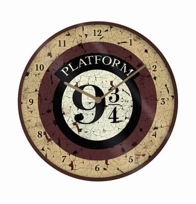 Väggklocka Harry Potter Platform