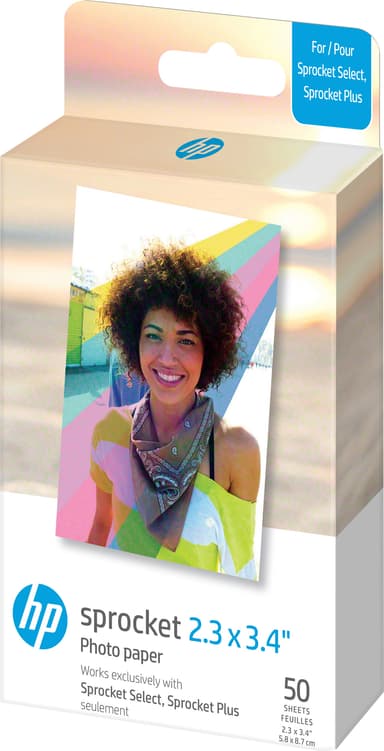 HP Paper Sprocket 2x3.4 direktfilm 20-pack