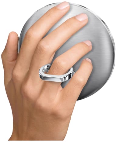 Simplehuman kompakt smart sensor-sminkspegel (borstat stål)