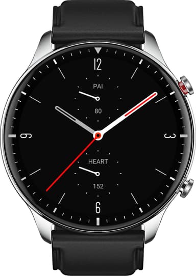 Amazfit GTR 2 Classic Edition smartwatch (rostfritt stål/obsidian black)