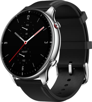 Amazfit GTR 2 Classic Edition smartwatch (rostfritt stål/obsidian black)