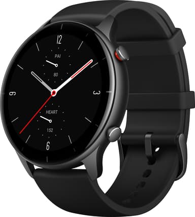 Amazfit GTR 2e smartwatch (aluminium/obsidian black)