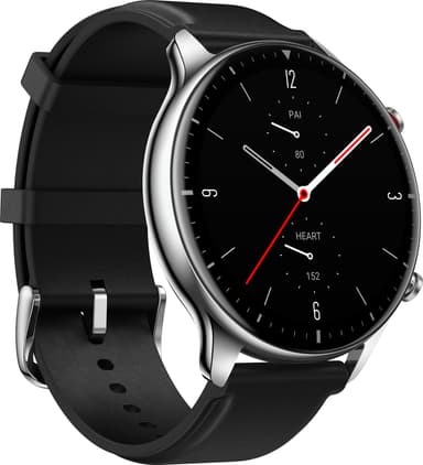 Amazfit GTR 2 Classic Edition smartwatch (rostfritt stål/obsidian black)