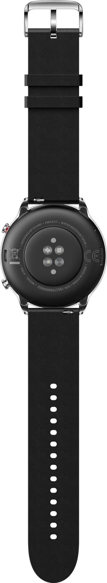 Amazfit GTR 2 Classic Edition smartwatch (rostfritt stål/obsidian black)