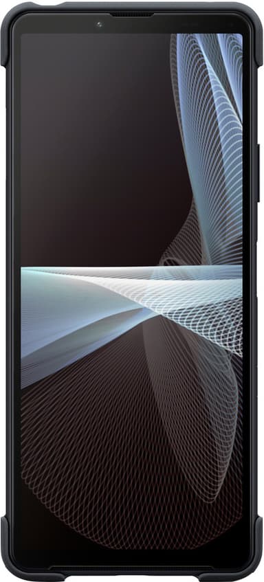 Sony Xperia 10 III Style Cover med ställ (svart)