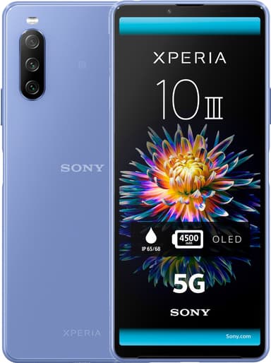 Sony Xperia 10 III - 5G smartphone 6/128GB (blå)