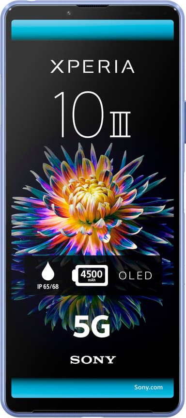 Sony Xperia 10 III - 5G smartphone 6/128GB (blå)