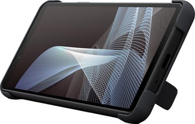 Sony Xperia 10 III Style Cover med ställ (svart)
