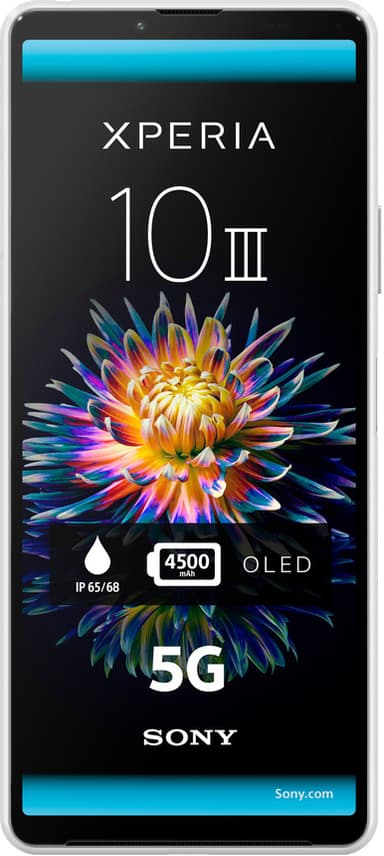 Sony Xperia 10 III - 5G smartphone 6/128GB (vit)