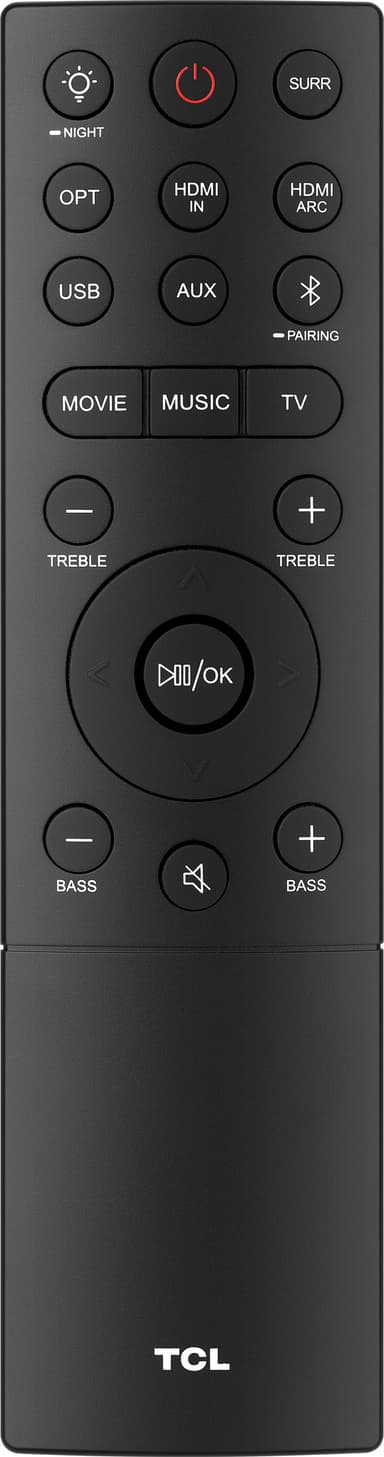 TCL TS8111 2.1ch soundbar (svart)