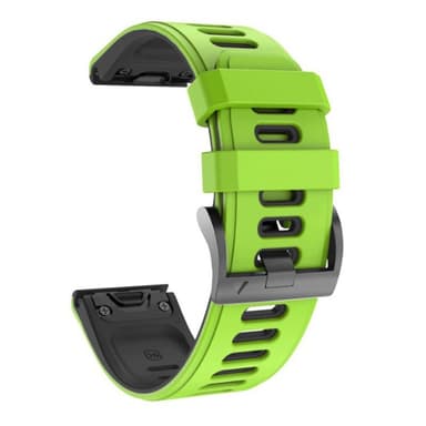 Twin Sport Armband Garmin Fenix 6X Pro - Lime/svart