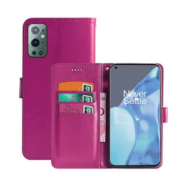 Mobilplånbok 3-kort OnePlus 9 Pro  - Rosa