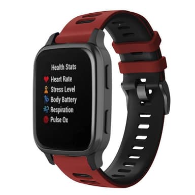 Twin Sport Armband Garmin Venu Sq - Röd/svart