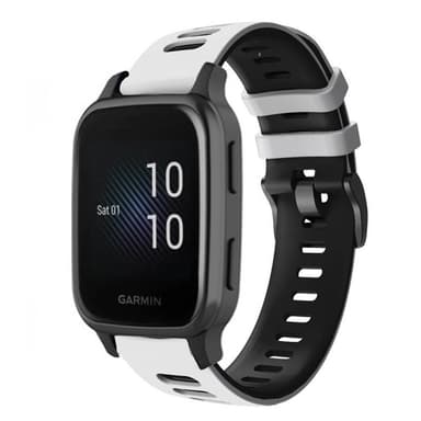 Twin Sport Armband Garmin Venu Sq Music Edition - Vit/svart
