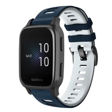 Twin Sport Armband Garmin Venu Sq Music Edition - Blå/vit