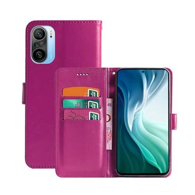 Mobilplånbok 3-kort Xiaomi Mi 11i  - Rosa