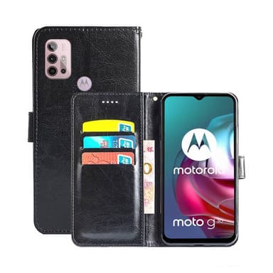 Mobilplånbok 3-kort Motorola Moto G30  - Svart