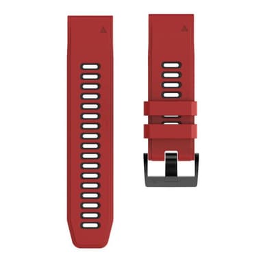Twin Sport Armband Garmin Fenix 6X Pro - Röd/svart