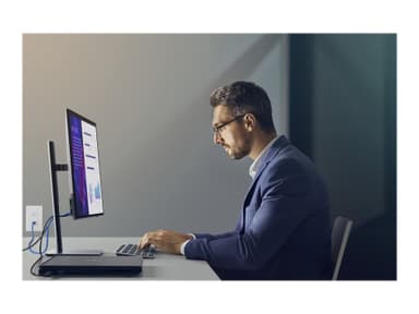 Dell UltraSharp U2421HE - LED-skärm - Full HD (1080p) - 24