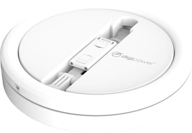 Digip Invisilight-stativ och LED-ringlampa