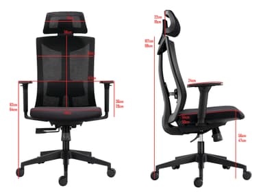 Zen Office 750 ergonomisk kontorsstol
