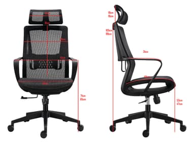 Zen Office 550 ergonomisk kontorsstol