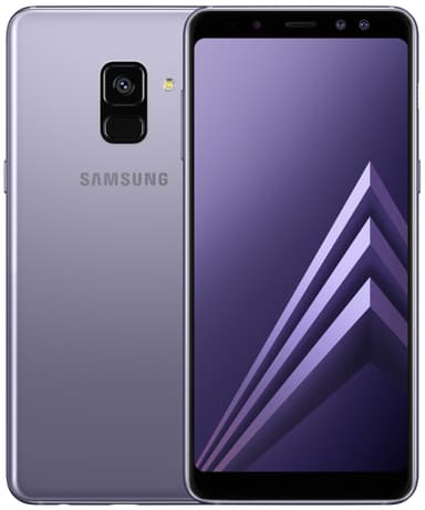 Samsung Galaxy A8 2018 smartphone (grå)