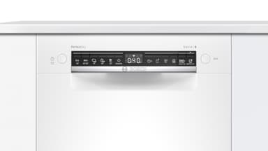 Bosch Serie 6 Diskmaskin SPU6ZMW10S (vit 45cm)
