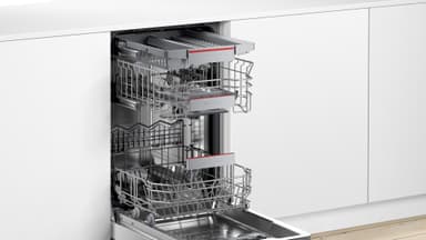 Bosch Serie 6 Diskmaskin SPU6ZMW10S (vit 45cm)