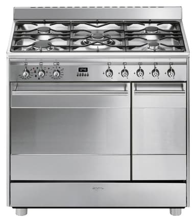 Smeg Serie Concerto Gasspis SCB92MX8 (90cm)