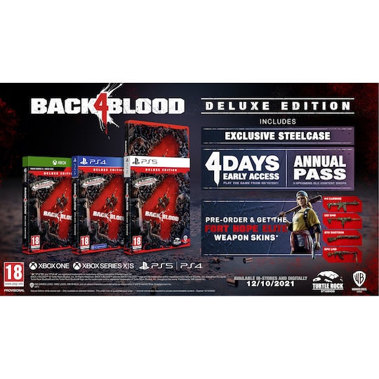 Back 4 Blood - Deluxe Edition (XOne)  inkl. Xbox Series X-version