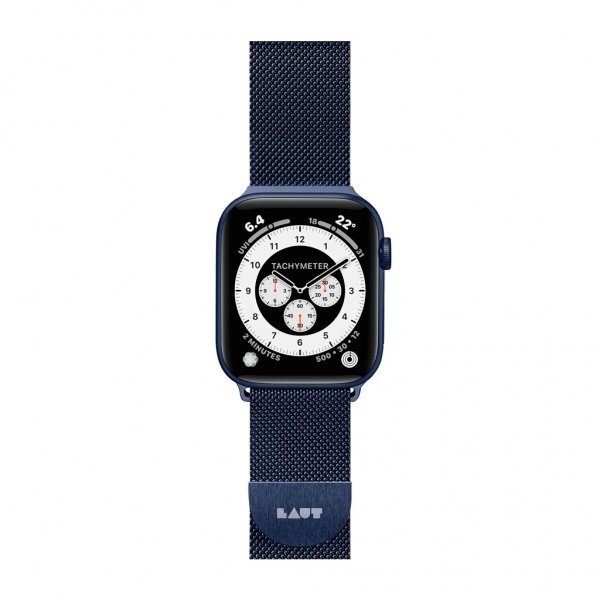 LAUT Apple Watch 38/40/41mm Armband Steel Loop Navy Blue