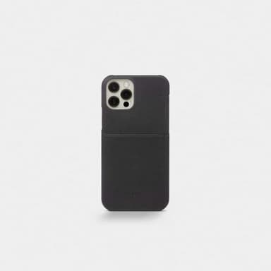 Trunk iPhone 12 Pro Max Skal Leather Backcover Svart