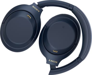 Sony wireless around-ear hörlurar WH-1000XM4 (blå)