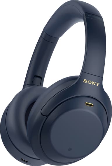 Sony wireless around-ear hörlurar WH-1000XM4 (blå)