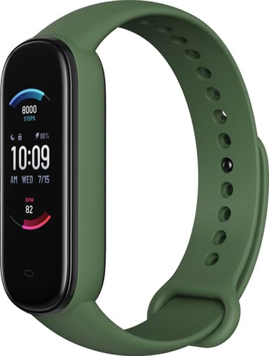 Amazfit Band 5 aktivitetsarmband (olive)