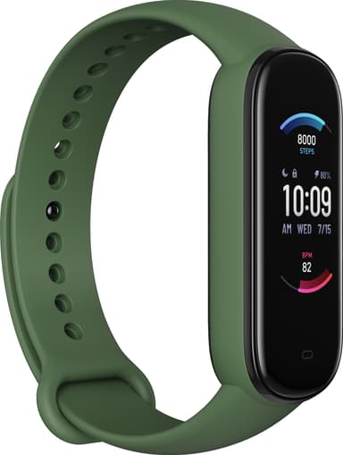 Amazfit Band 5 aktivitetsarmband (olive)