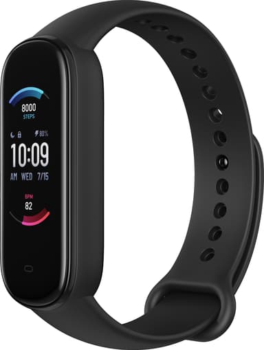 Amazfit Band 5 aktivitetsarmband (midnight black)