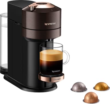 NESPRESSO® Vertuo Next kaffemaskin av DeLonghi, Rich Brown