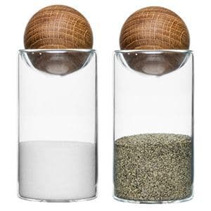 Sagaform, nature salt-/pepparset