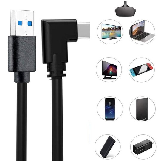 Oculus Quest VR Link Cable USB3.0 to Type-C Data kable 5m