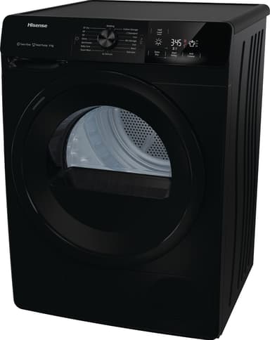 Hisense torktumlare DHGE901B (svart)