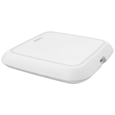 Zens Qi 10W trådlös laddplatta (vit) Zens Qi 10W trådlös laddplatta (vit)