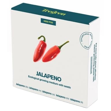 Tregren World Kitchen Seedpot —Jalapeno Tregren World Kitchen Seedpot —Jalapeno