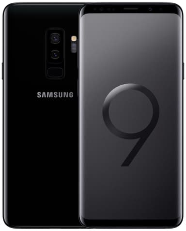 Samsung Galaxy S9 Plus smartphone (svart)