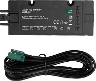 Loox5 strömfördelare utan switchfunktion (2 m)