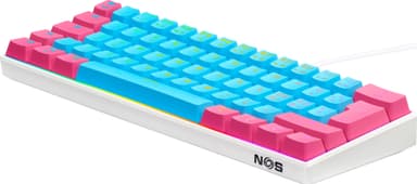 NOS C-450 Mini PRO RGB gaming tangentbord (lollipop)