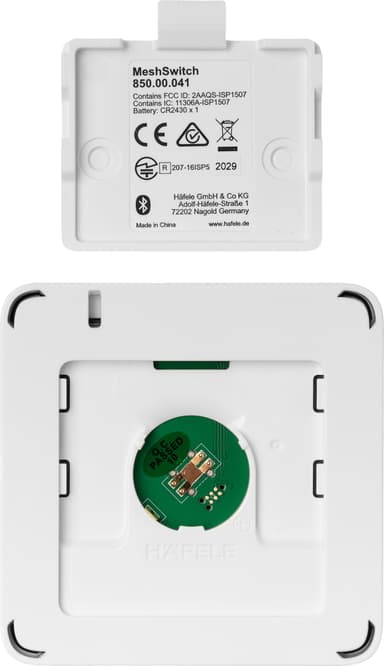 Loox5 MESH 4-knapps kontrollpanel (svart)